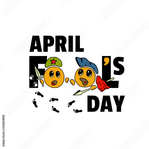 1st April World Fools Day Greeting Card With Happy Yellow Warrior Face Emoji On White Background Cute Funny Smiley And Font April Fool S Day Vector Illustration Stock Vector Adobe Stock 1st April World Fools Day Greeting Card With Happy Yellow Warrior Face Emoji On White Background Cute Funny Smiley And Font April Fool S Day Vector Illustration Stock Vector Adobe Stock