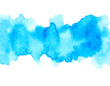 blue water color paint background
