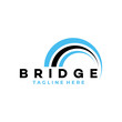 © Jojo* - bridge logo icon vector isolated