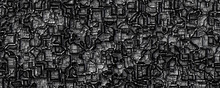 3d Material Black Abstract Alien Structure Background