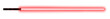 Glowing light sword. Laser saber melee weapon for taking a close fights during a war among the stars.