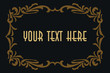 © AhmadRamzi - Beautiful Vintage Frame Exclusive Ornament Stylish Floral Elegant Border
