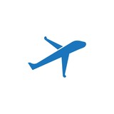 Fototapeta  - Plane icon vector