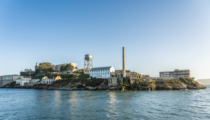 Wall Mural - Alcatraz Island in San Francisco