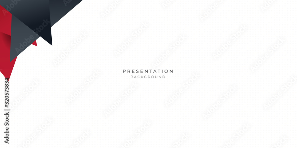 Red Black Triangle Abstract Background with dot pattern vector ...