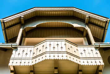 Wall Mural - typical bavarian balcony