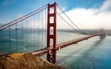 Fototapeta Most - Golden Gate Bridge, San Francisco, California, USA. 
