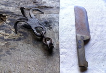 Rusty And Old Knife And Sharp Kitchen Tool