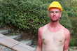 © ajr_images - Sunburned construction worker with extreme tan lines