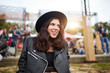 © Indico Studio/ADDICTIVE STOCK - Long haired tender beautiful woman thoughtfully looking away in bright day in park at festival