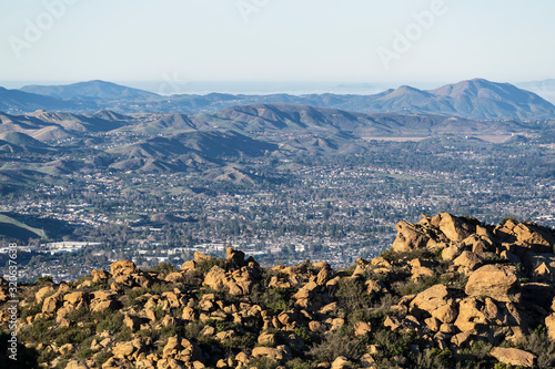 Rocky ridge citycape view o...