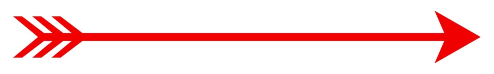 Poster - arrow long icon red | arrows | infographic illustration | direction symbol | pointer logo | up sign 