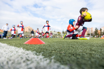 rugby kids match