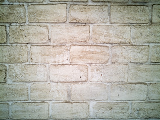 White Brick Wall texture background