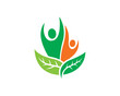 © gunaonedesign - Nature people logo template design, emblem, symbol or icon