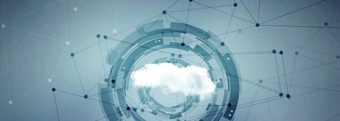 2d illustration abstract cloud background