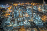 Fototapeta Londyn - Oil Refinery in Chonburi, Thailand
