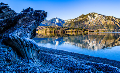 Poster - walchensee lake in bavaria