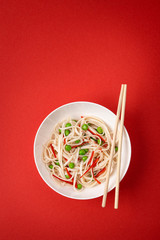 Poster - Asian vegetarian noodles