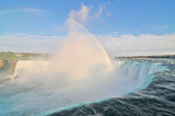 Fototapeta Nowy Jork - Niagara – wodospad na rzece Niagara, na granicy Kanady, prowincja Ontario i USA, stan Nowy Jork. 
