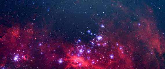 creative surreal science abstract galaxy sky with many stars, color dust elements of this image furn