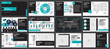 © morepiixel - Business presentation design templates elements on a white background. Vector infographics. Use for Presentation, flyer and leaflet, corporate report, marketing, advertising, annual report, banner.