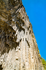 Poster - Basalt column formations in the Garni Gorge, Armenia