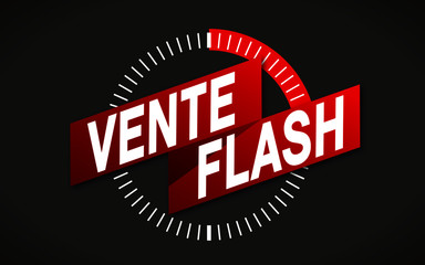 Sticker - vente flash-soldes,promotion-marketing