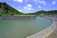Scenic Shot Of Reservoir In Ruifang District