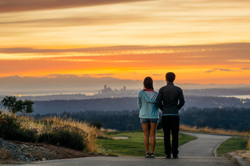 Poster - Sunset Gazing