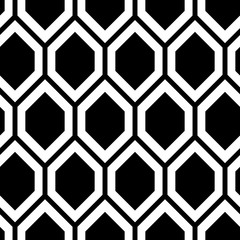 Wall Mural - Vector seamless geometric pattern with polygons. Simple design for wrapping, wallpaper, textile