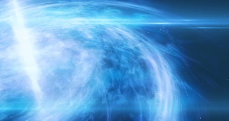 Wall Mural - beautiful spiral galaxy cosmic backgroundformation of star clusters in deep space optical lens flare