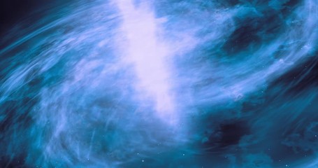 Wall Mural - beautiful spiral galaxy cosmic backgroundformation of star clusters in deep space optical lens flare
