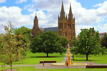 Wall Mural - St, Peter's Cathedral in North Adelaide