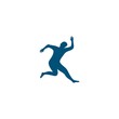 © devankastudio - Running people silhouette illustration