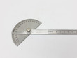 © Yudhistira - Adjustable Metallic Stainless Steel Protractors for Engineer and Builder Architecture Working Tools in White Isolated Background