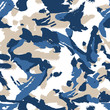 modern camouflage design seamless pattern