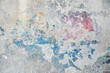 canvas print picture - Colored grunge texture