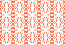 Seamless Geometric Pattern Design Illustration. Background Texture. In Red, White Colors.