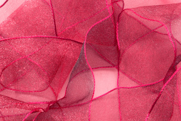 sheer colored ribbon, digital generated background