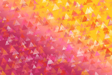 Random Gradient Regular Triangle Web Page Background - Geometric Chaotic Vector Illustration