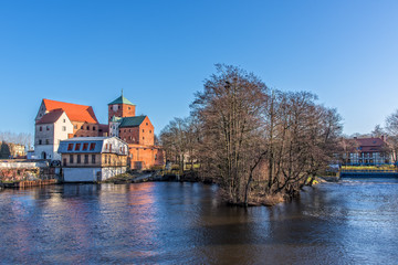 Canvas Print - Schloss der pommerschen Herzöge in Darłowo