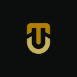 © Ramosh Artworks - luxury T U UT TU initial letter logotype icon logo vector elegant