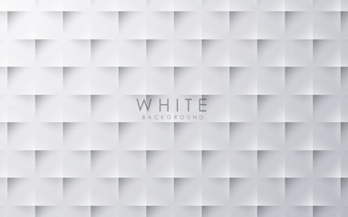 Wall Mural - Abstract texture white background vector