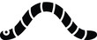 © Graphic&Illustration - Worm icon vector illustration