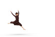 © Sergey Nivens - Young dancer performing . Mixed media