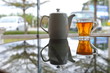© sutichak - hot tea healthy drink put on table in the morning time