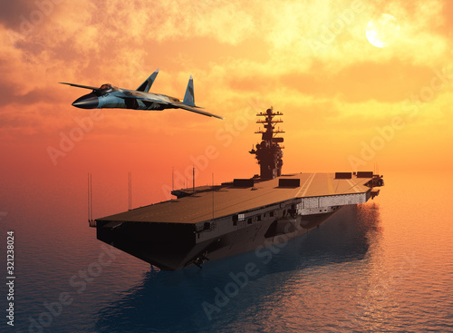 Tela The aircraft and spacecraft.