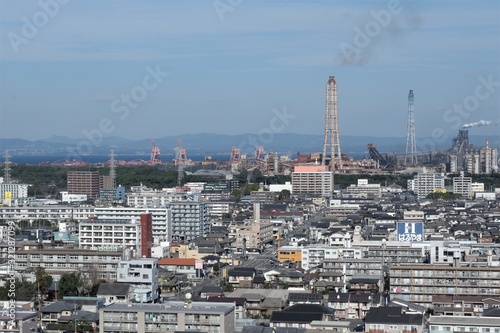 大分臨海工業地帯の街並み Stock Photo Adobe Stock 大分臨海工業地帯の街並み Stock Photo Adobe Stock