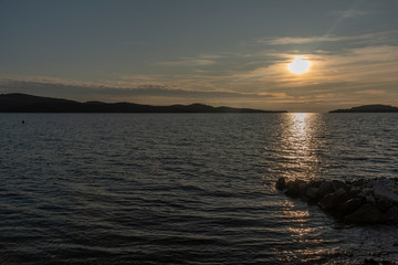 Sunset Over Adriatic Sea